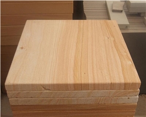 Sichuan Yellow Wooden Vein Sandstone Slabs & Tiles for Walling Cladding, China Yellow Sandstone Sichuan Yellow Wooden Vein Sandstone Slabs & Tiles for Walling Cladding, China Yellow Sandstone