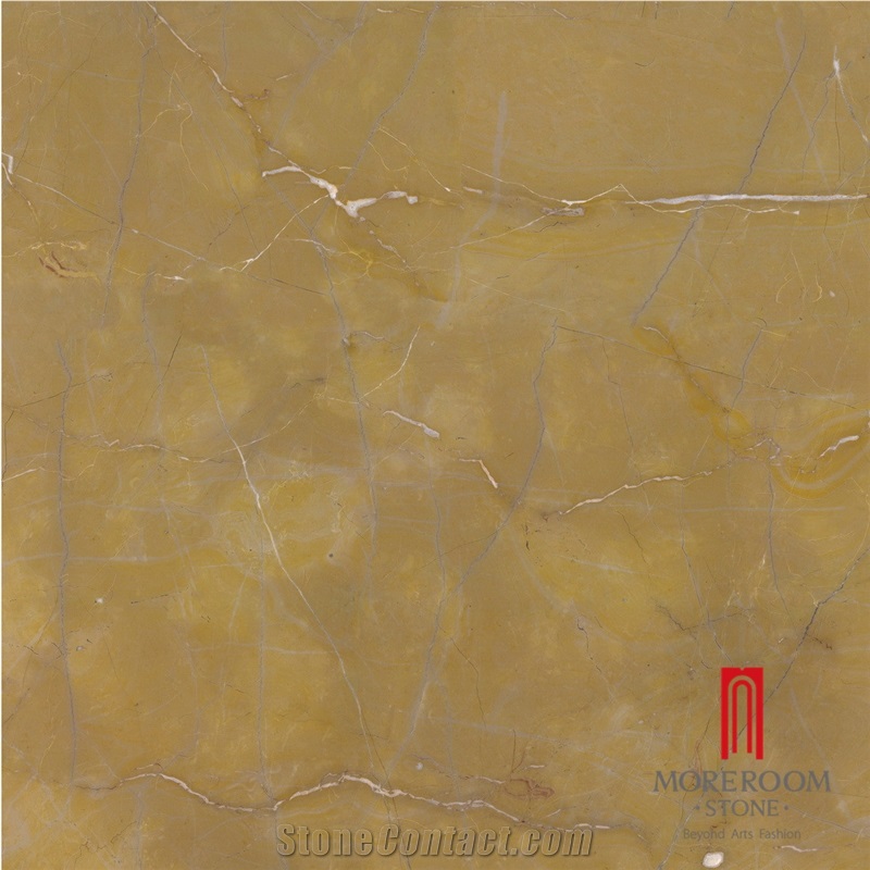 Bathroom Design High Quality Acid-Resistant Gold Color Glossy Porcelain Floor Tile