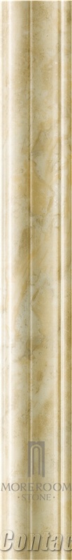 Marble Skirting Cnc Skirting with Stiffener Wall and Floor Decor