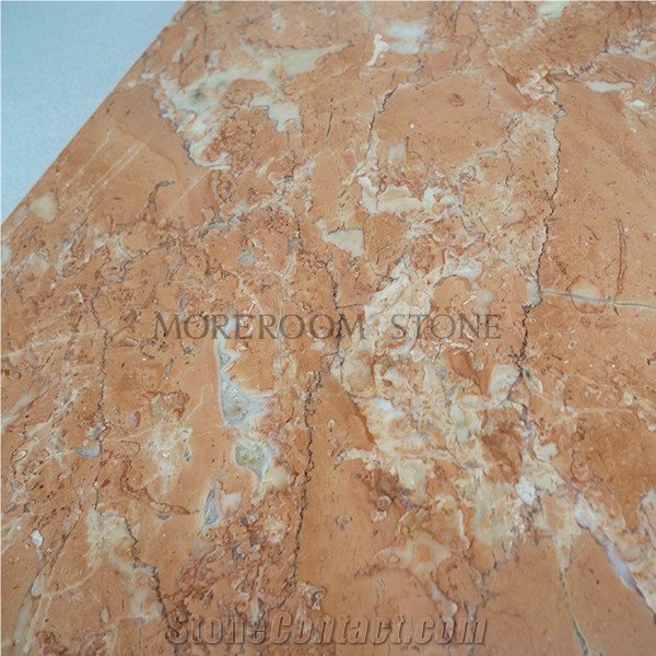 Tea Rose Marble Orange Peel Red Tile