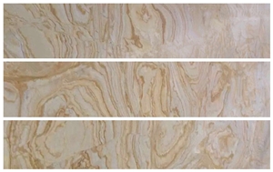 Colourful Clouds Gold Chinese Marble Steps & Risers