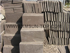 Brown Slate Stone Tiles /Slabs/ Wall Tile/ Brown Slate Stone Flooring/ Brown Roof Slate Stone