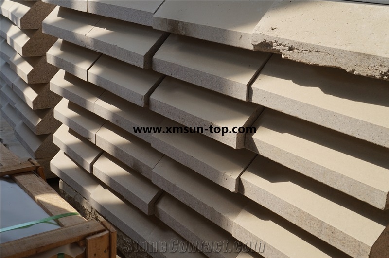 G682 Granite Kerbstones/Yellow Curbstone/Side Stone/Granite Road Stone/Rusty Yellow Kerbs/Giallo Rusty Curbs/Padang Amarillo/Golden Cristal/Golden Peach/Golden Sand
