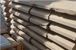 G682 Granite Kerbstones/Yellow Curbstone/Side Stone/Granite Road Stone/Rusty Yellow Kerbs/Giallo Rusty Curbs/Padang Amarillo/Golden Cristal/Golden Peach/Golden Sand