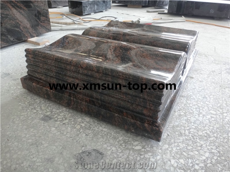 Paradiso Granite Book Slant Grave/Paradiso Granite Book Shape Grave Markers/Granite Book Shaped Slant Monument & Headstone & Gravestone