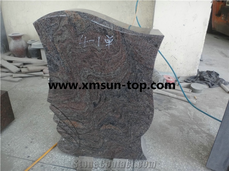 Paradiso Granite European Style Tombstone & Monument