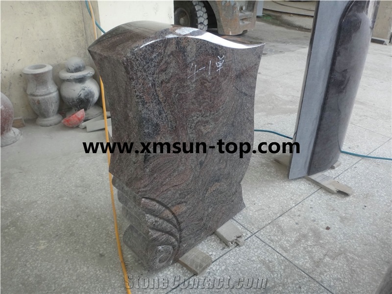 Paradiso Granite European Style Tombstone & Monument
