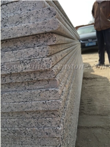 Competitive Price with Reliable Quality for G383 Polished Granite/Pearl Flower Granite/Grey Pearl Granite/China Pink Granite Kitchen Countertop, Winggreen Stone