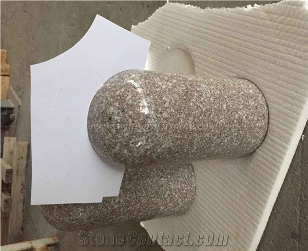 Own Factory, Granite Car Parking Stone, Grey Granite Parking Curbs, Red Granite Parking Barriers, Polished/Flamed Surface Parking Stone, Xiamen Winggreen Manufacturer