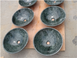 Polished India Verde Alpi Marble Sinks,Kitchen/Bathroom Marble Sinks,Vanity Tops Sink,Natural Stone Sinks,Marble Sinks & Basin