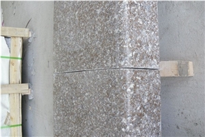 Zhangpu Red Granite Kerbtsones, G648 Granite Curbs, Light Pink Granite Side Stones, Golden Brown Granite Road Stones, Xiamen Winggreen Manufacturer