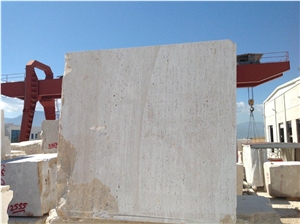 Ivory Travertine Blocks, Beige Travertine Blocks