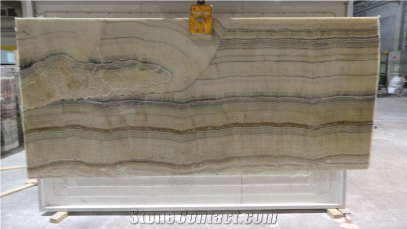 Sky Onyx - Onice Ciello Tiles & Slabs, Grey Onyx Flooring Tiles, Walling Tiles
