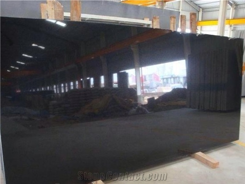 Absolute Black Granite Tiles & Slabs, Negro Absoluto Granite Floor Tiles, Wall Tiles