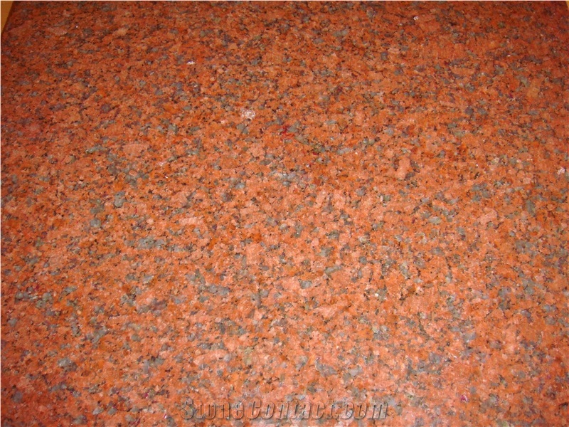 Imperial Red Granite Slabs