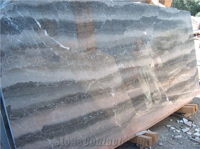 Seawave Grey Marble Block, Turkey Grey Marble