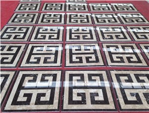 Marble Medallions / Floor Medallions / Laminated Medallions / Composite Marble Waterjet Medallion