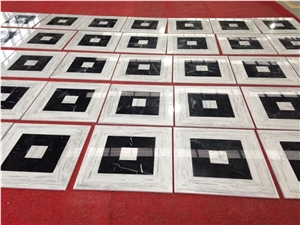 Marble Waterjet Medallions, Floor Medallions, Laminated Medallions