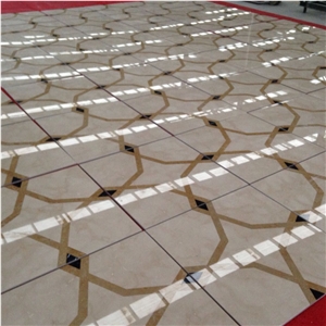 Waterjet Medallions, Marble Medallions,Composited Marble Waterjet Medallions