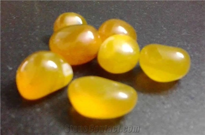 Onyx1, Yellow Stone Pebble & Gravels