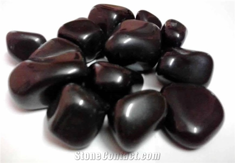 Onyx12, Black Stone Pebble & Gravels