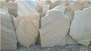 Safari White Quartz Flagstones, Irregular Flagstones