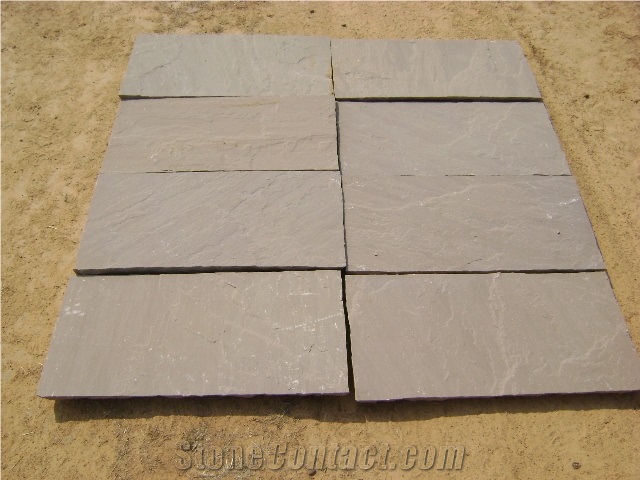 Sandstone Autumn Brown Cube Stone & Pavers
