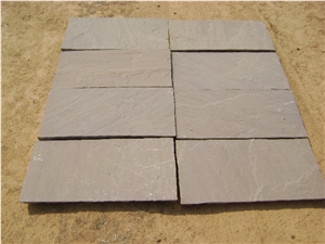 Sandstone Autumn Brown Cube Stone & Pavers