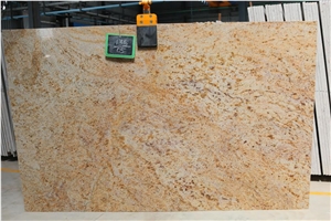 Shiva Gold Granite Tiles & Slabs, Yellow Polished Granite Floor Tiles, Walling Tiles