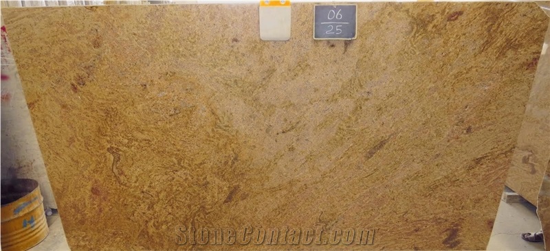 Sunset Gold Granite Tiles & Slabs, Yellow Polished Granite Flooring Tiles, Walling Tiles