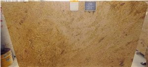 Sunset Gold Granite Tiles & Slabs, Yellow Polished Granite Flooring Tiles, Walling Tiles