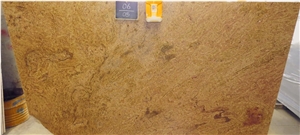Sunset Gold Granite Tiles & Slabs, Yellow Polished Granite Flooring Tiles, Walling Tiles