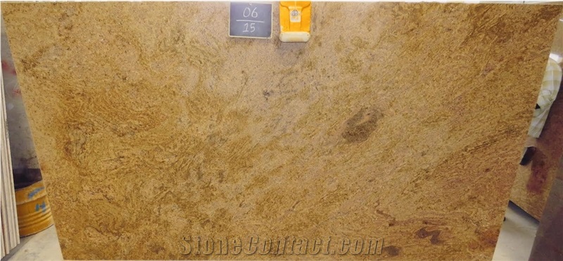 Sunset Gold Granite Tiles & Slabs, Yellow Polished Granite Flooring Tiles, Walling Tiles