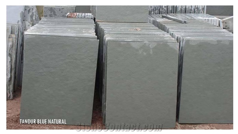Tandur Blue Limestone Cube Stone & Pavers