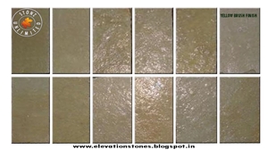 Tandur Yellow Limestone Brush Polished Cube Stone & Pavers Tandur Yellow Limestone Brush Polished Cube Stone & Pavers