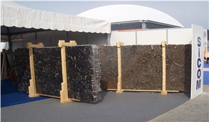 Fossile Marrone - Fossil Brown Marble Slabs