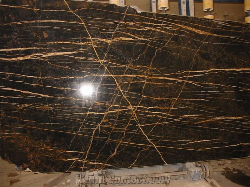 Nero Port Laurent - Port Saint Laurent Marble Slabs