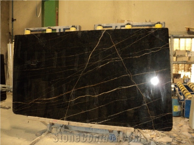 Nero Port Laurent - Port Saint Laurent Marble Slabs