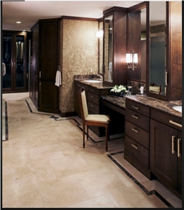 Best Selling Emperador Dark Marble Custom Vanity Tops
