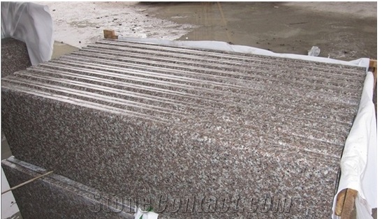 Cheaper Chinese G664 Red Granite Stairs & Steps