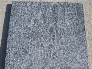 China Black Quartzite Slabs & Tiles, Quartzite Floor/Wall Tiles