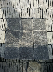 China Black Quartzite Tiles Natural Split China Black Quartzite Tiles Natural Split