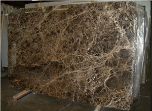 China Dark Emperador Marble Slabs & Tiles, China Brown Marble