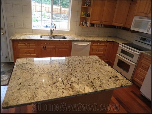 Chinese Best Price Artificial Quartz Stone Countertops, Kitchen Island Tops