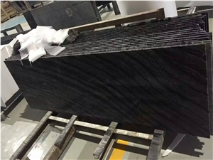 Chinese Hot Sale Black Forest Marble Countertops, Black Marble Kitchen Countertops