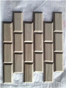 Dark Marble Mosaic Tiles, Brown Marble Mosaic