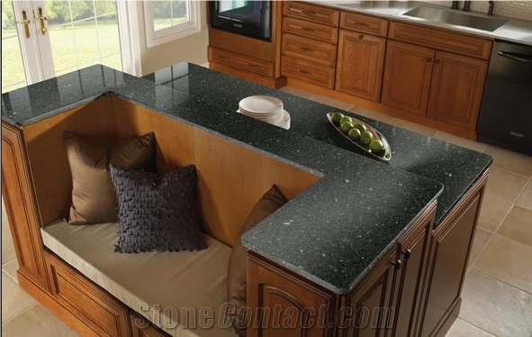 Engineered Custom Quartz Stone Kitchen Countertops