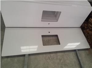 Engineered Custom Quartz Stone Kitchen Countertops