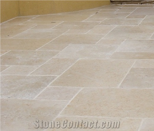 Galala Cream Limestone Slabs & Tiles, Egypt Beige Limestone