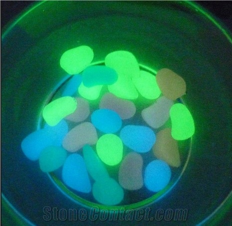 Glow in the Dark Landscape, Glow Stone, Luminous Pebble